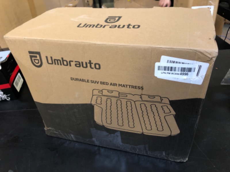 Photo 2 of Umbrauto SUV Air Mattress Car Air Mattress 2024 Upgraded Flocking and Extra Thick Oxford Surface Car Sleeping Bed for SUV Back Seat with Electric Air Pump,3M Charging Cable