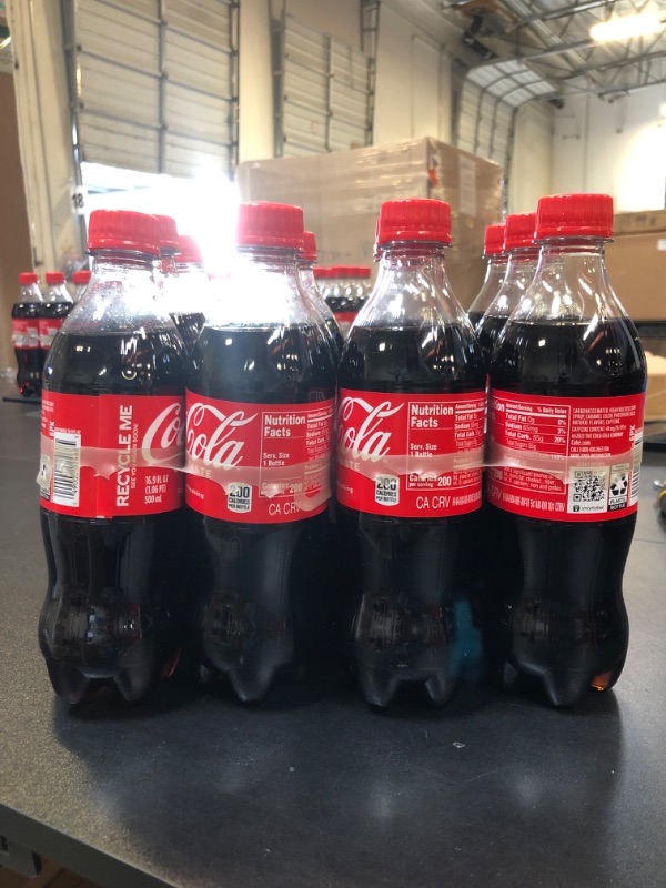 Photo 2 of 12 Pack of Coca-Cola16.9 Fl oz EXP 12/16/2024