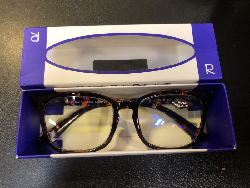 Photo 1 of Readerest Blue Light Blocking Reading Glasses (Rose Tortoise, 1.75 Magnification) Computer Glasses, fashionable for men and women, Anti Glare, Anti Eyestrain, UV protection