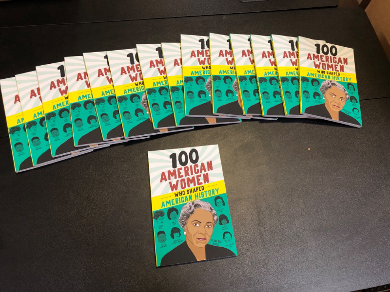 Photo 1 of 100 American Women who Shaped American History by Felder, pack of 15 books