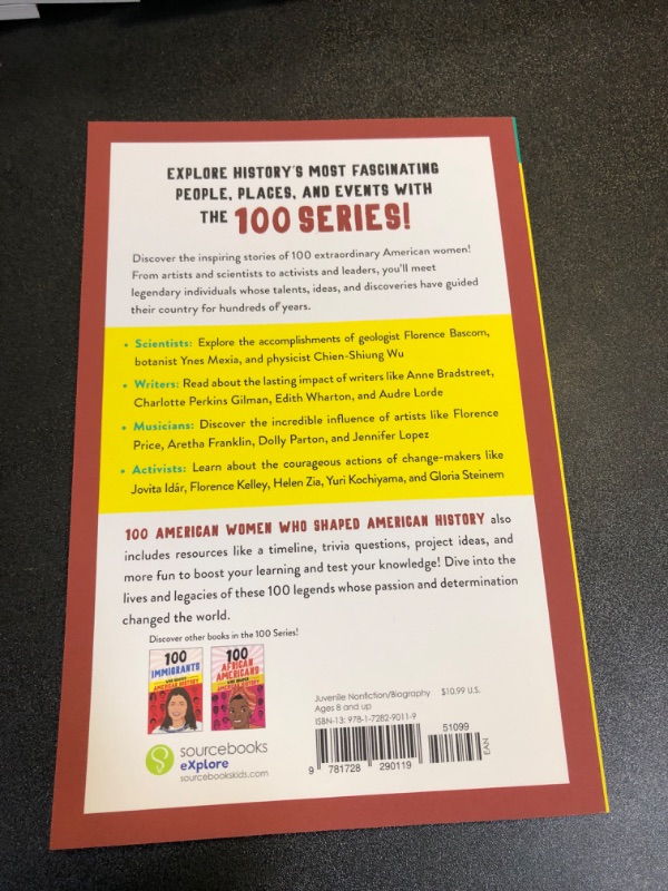 Photo 1 of 100 American Women who Shaped American History by Felder, pack of 15 books