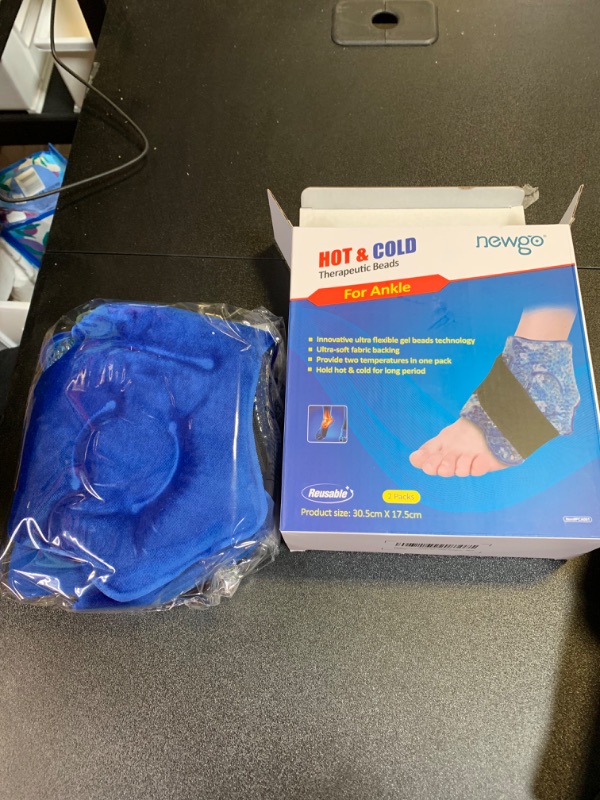 Photo 2 of NEWGO®Ankle Cold Pack Ice Wrap for Ankle Injuries 2 Pack Ankle Ice Pack for Swelling