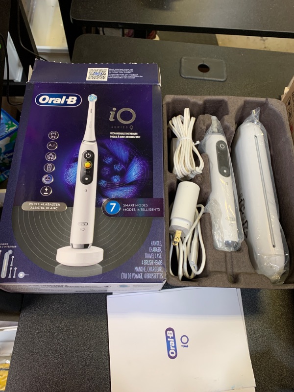 Photo 2 of Oral-B iO Series 9 Electric Toothbrush With 4 Brush Heads