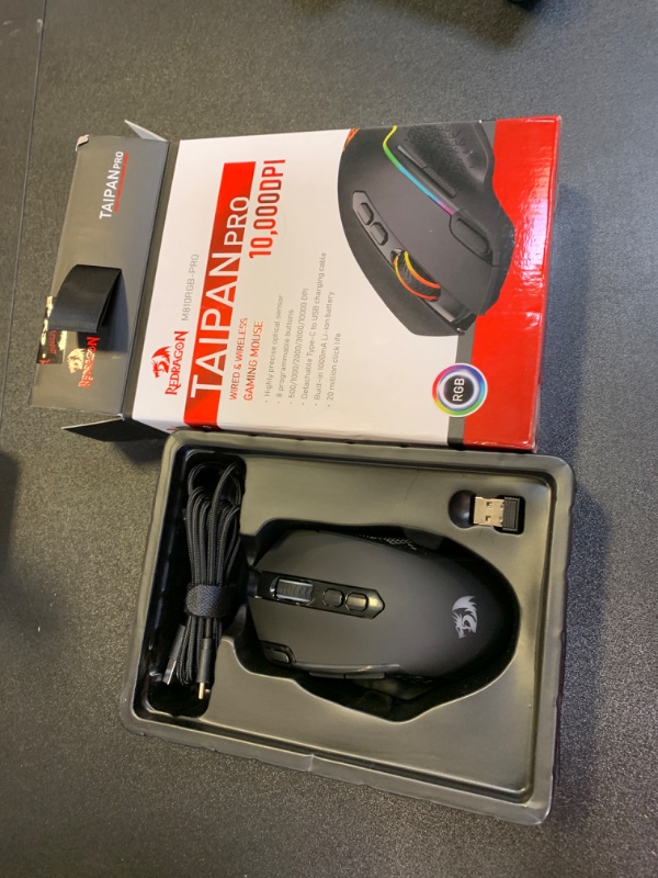 Photo 2 of Redragon M810 Pro Wireless Gaming Mouse