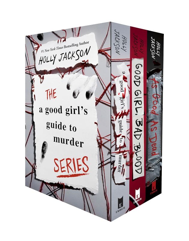 Photo 1 of A Good Girl's Guide to Murder Complete Series Paperback Boxed Set: A Good Girl's Guide to Murder; Good Girl, Bad Blood; As Good as Dead (The Good Girl's Guide to Murder) Paperback – February 28, 2023
