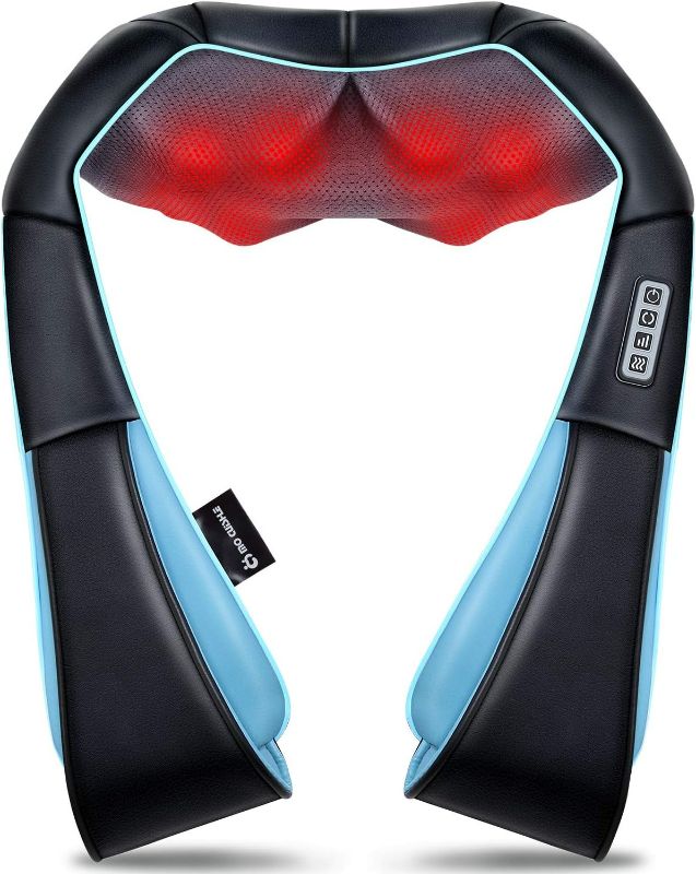 Photo 1 of Mo Cuishle Shiatsu Back Shoulder and Neck Massager with Heat, Electric Deep Tissue 4D Kneading Massage, Best Gifts for Women Men Mom Dad, Fathers Day, Mothers Day, Christmas Gifts