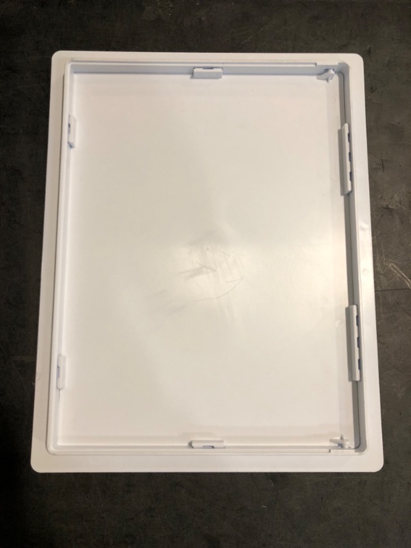 Photo 1 of 14"X18" Suteck Plumbing Access Panel for Drywall Ceiling Reinforced Plastic Wall Access Doors Removable Hinged White