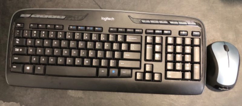 Photo 1 of Logitech MK335 Wireless Keyboard and Mouse Combo - Black/Silver