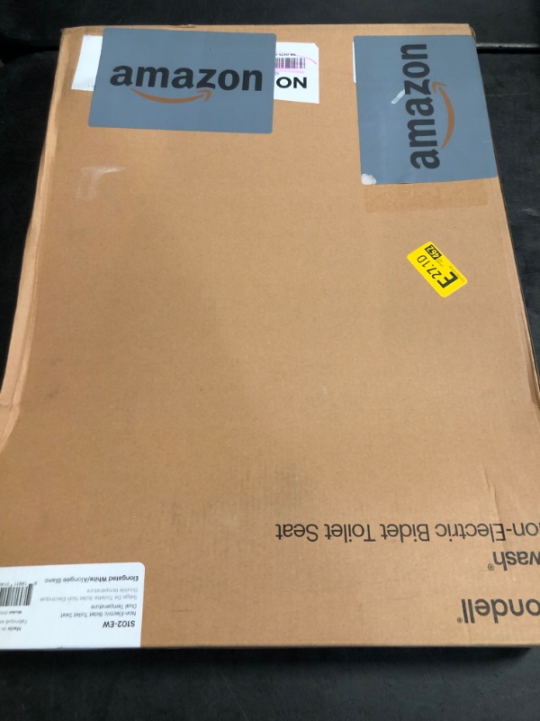 Photo 1 of Brondell Bidet Toilet Seat, Non-Electric Swash Ecoseat, Fits Elongated Toilets, White - Dual Temperature, Dual Nozzle System - Bidet with Easy Installation