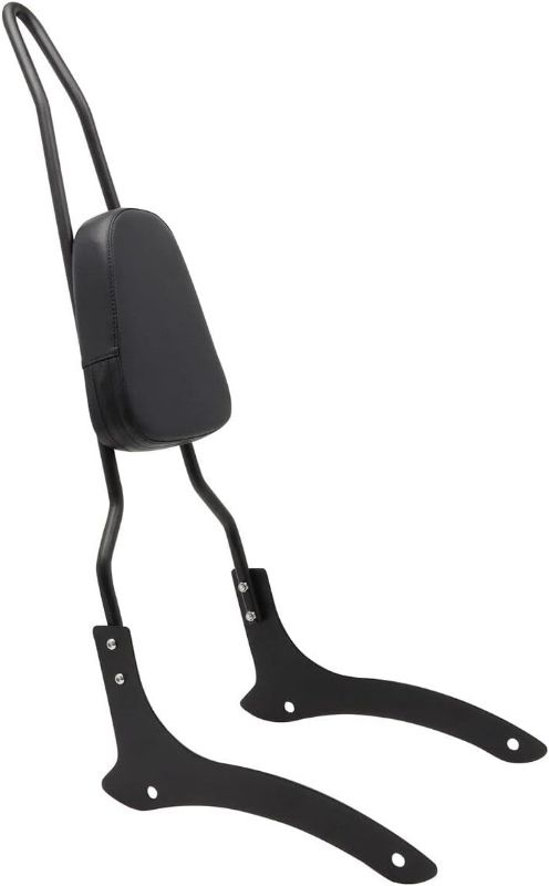 Photo 1 of (See 2nd Picture For Missing Part) Motorcycle Rear Seat Backrest Sissy Bar Back Rest Compatible For Yamaha Vstar 1100 XVS1100 Dragstar Custom 2000-2011