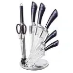 Photo 1 of 8-Piece Knife Set Berlinger Haus Purple Eclipse