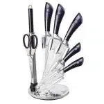 Photo 1 of 8-Piece Knife Set Berlinger Haus Purple Eclipse
