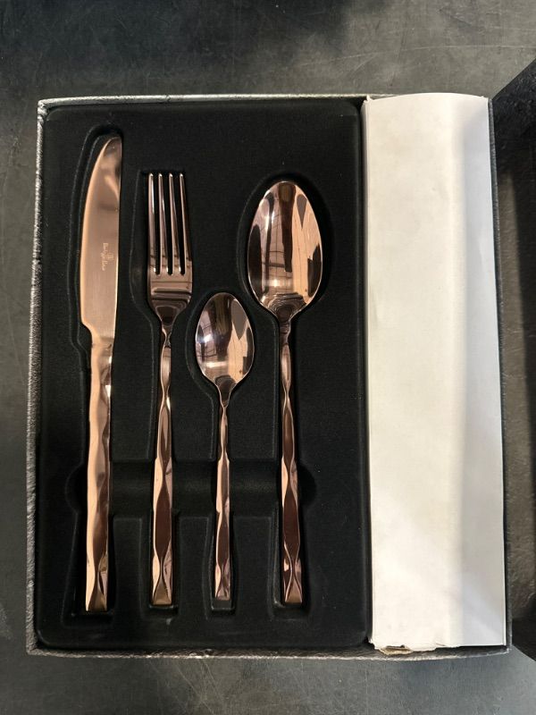 Photo 1 of 24-Piece Cutlery Set Berlinger Haus Mirror Rose Gold
