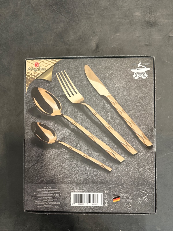 Photo 1 of 24-Piece Cutlery Set Berlinger Haus Mirror Champagne