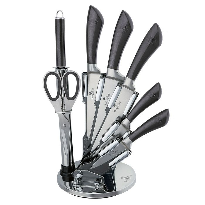 Photo 1 of 8-Piece Knife Set Berlinger Haus Carbon Pro