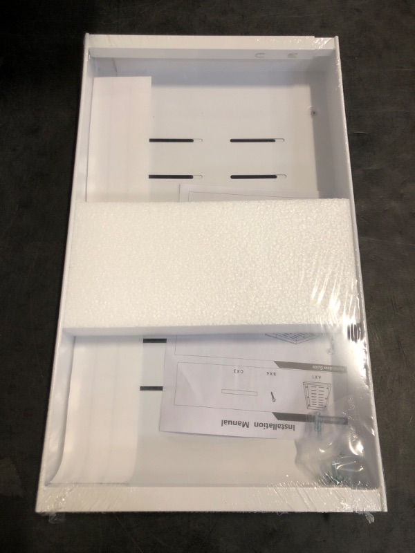 Photo 1 of 2 Pack Pull Out Cabinet Organizer 21 inch Deep,Expandable Pull out Drawers for Cabinets Adhesive with Film, No Drill Slide Out Drawers for Kitchen Cabinets