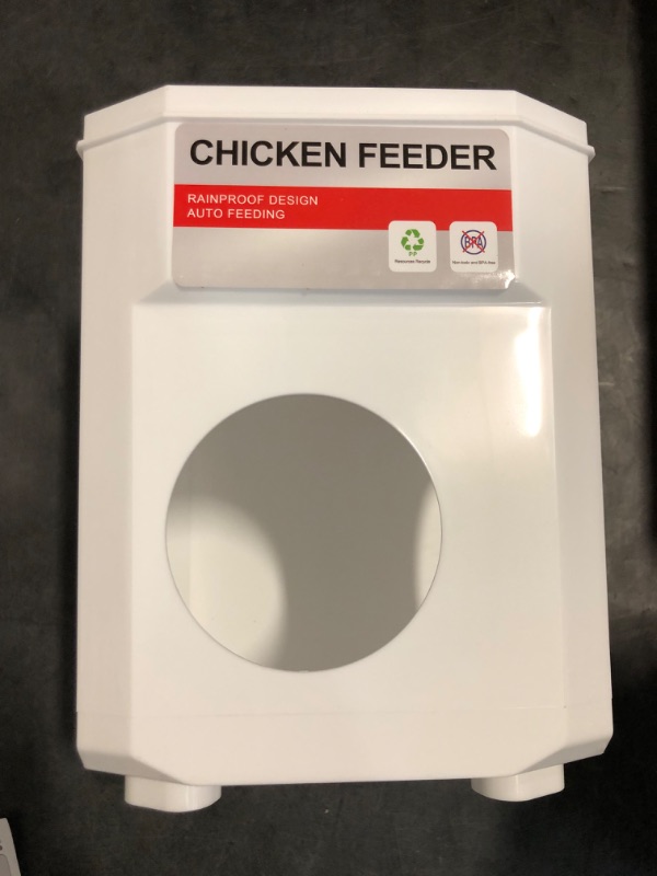 Photo 1 of Float-Controlled Automatic Chicken Waterer & No Waste Feeder Kits - Chicken Coop Accessories, Poultry Waterer and Feeder, Two Buckets 3 Gallon/18-23 Pounds