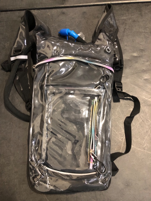 Photo 1 of Hydration Backpack with 2L Water Bladder, Raves Water Backpack, Lightweight Insulation Hydration Pack for Men and Women, Suitable for Music Festivals, Raves, Hiking, Activities