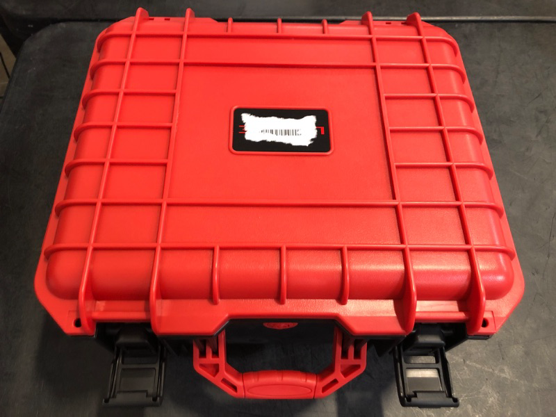 Photo 1 of Air Compressor Case for Milwaukee M18 Inflator - Waterproof Hard Shell Air Pump Storage Bag Compatible with Milwaukee Tire Inflator 2848-20, Battery Pack 18V 3.0 to 12.0 Ah & Chargers (Case Only)