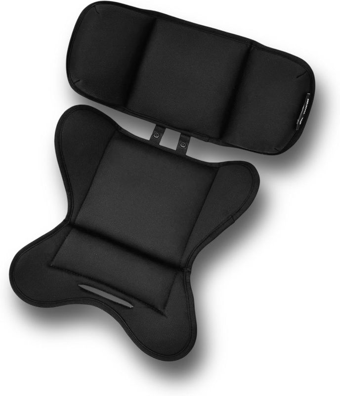 Photo 1 of Infant Car Seat Insert Compatible with Doona-Graco-Chicco-Britax Newborn Insert - Newborn Car Seat Head Support and Body - Baby Car Seat Cushion - Head Impact Protection - Black