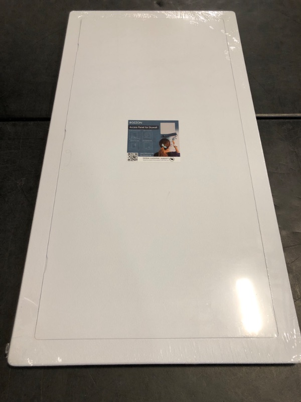 Photo 1 of Access Panel for Drywall - 14 x 29 inch - Wall Hole Cover - Access Door - Plumbing Access Panel for Drywall - Heavy Durable Plastic White
