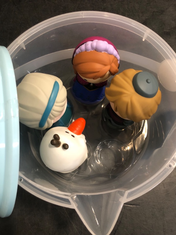 Photo 1 of Missing One Character * Disney Store Official Bath Set (Frozen) - Kids Bath Accessories with Beloved Disney Characters - Colorful and Fun Bath Time Essentials for Kids - Suitable for All Ages