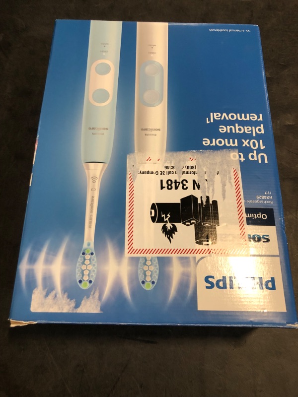 Photo 1 of Missing One Rechargeable Toothbrush** Sonicare Protective Clean Rechargeable Toothbrushes 2 Handless 3 Brush Heads & 2 Travel Case & 2 Chargers