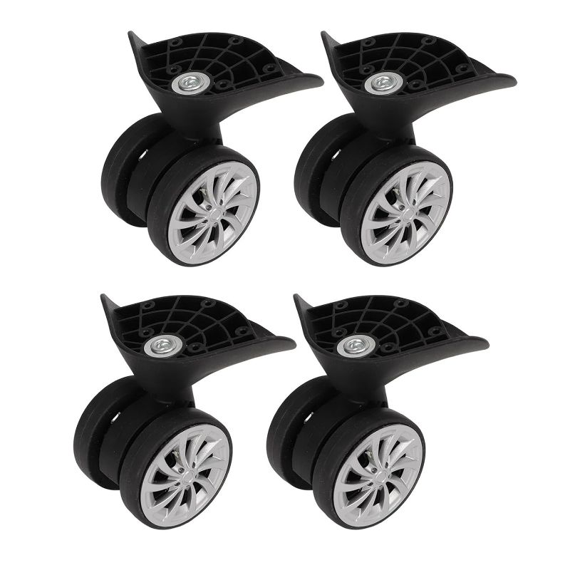 Photo 1 of 4Pcs Suitcase Replacement Wheels Universal Replacement Luggage Suitcase Wheels Repair Parts for Travel Box Suitcase