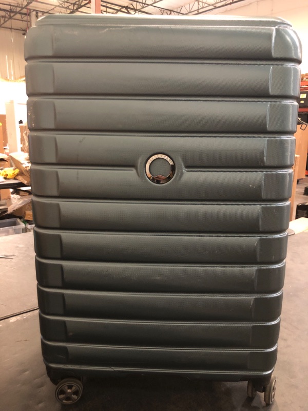 Photo 1 of DELSEY SHADOW 5.0 Shadow Suitcase Expandable Capacity Large Security Tech ZIP TSA Lock 5 Year International Warranty 106+10L 8 Wheels Double Casters Washable, green