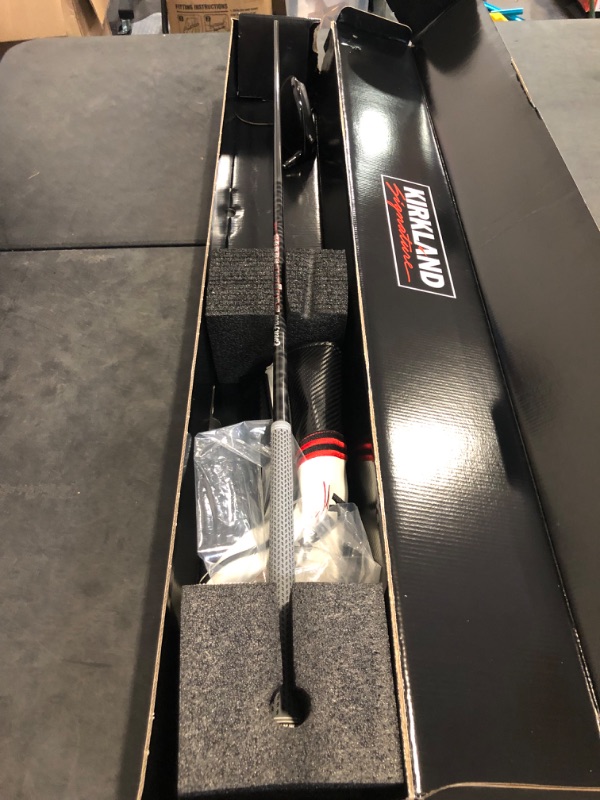 Photo 1 of Kirkland Signature Adjustable Driver True Temper EvenFlow Riptide Graphite Shaft Right Handed 10.5 Degree Loft with 4 Adjustable Hosel, Regular, Silver