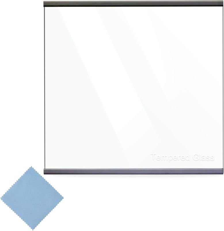 Photo 1 of Refrigerator Fresh Food Upper Glass Shelf, Fridge Tempered Glass Shelf for Whirlpool Refrigerators Shelf Replacement, Replaces4547258, PS12348757, W11135529, AP6286990