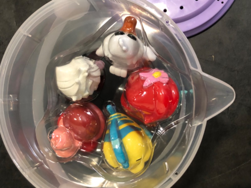 Photo 1 of Disney Store Official Bath Set (Little Mermaid) - Kids Bath Accessories with Beloved Disney Characters - Colorful and Fun Bath Time Essentials for Kids - Suitable for All Ages