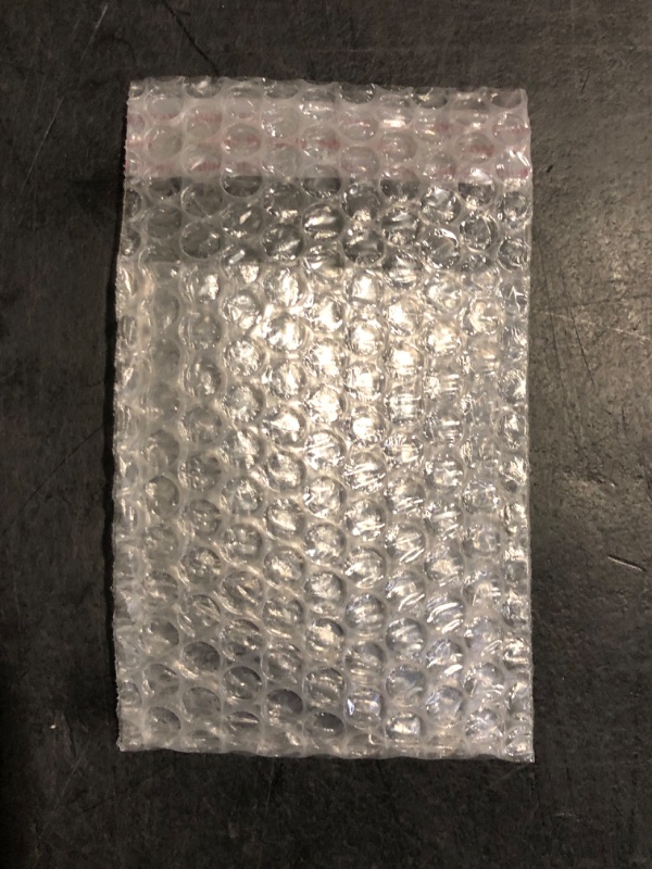 Photo 1 of ROUND RICH 50 Pack Clear Bubble Pouches 6x8 inch with Double Walled Bubble Thickening Shockproof Foam Wrap Bags for Cushioning Packing Shipping Moving and Storage