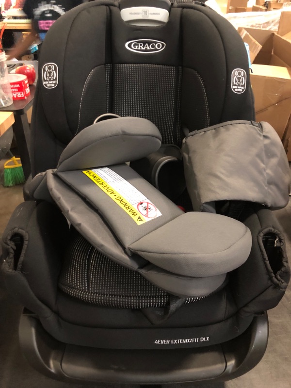 Photo 1 of Graco Slimfit 3-in-1 Convertible Car Seat, Ultra-Space-Saving Design, Darcie 2.0, Suitable for Rear and Forward-Facing, Highback Booster Seat with 10-Position Headrest