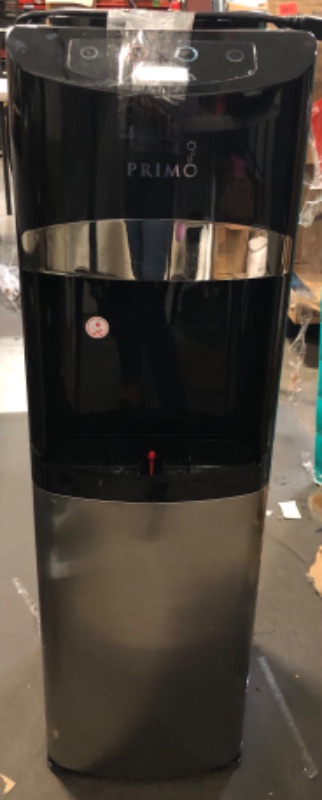 Photo 1 of Control Black & Stainless Steel Bottom Load Water Cooler Dispenser