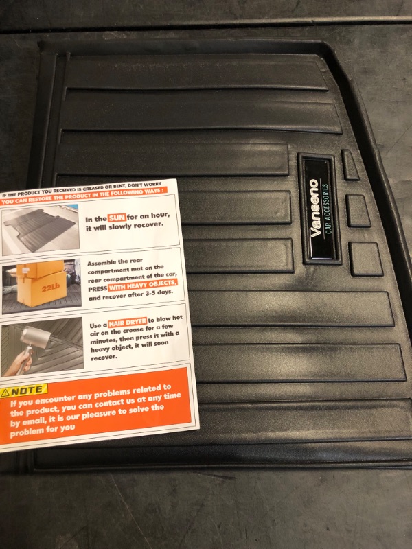 Photo 1 of Vanseno Cargo Liner Cargo Mat Trunk Mat