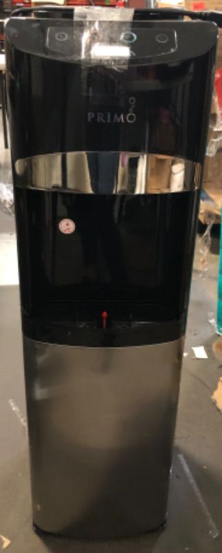 Photo 1 of Control Black & Stainless Steel Bottom Load Water Cooler Dispenser