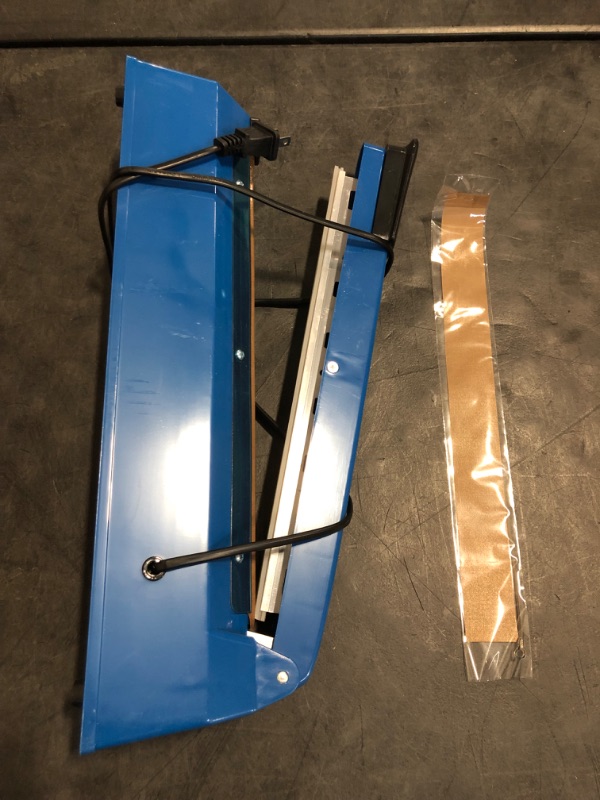 Photo 1 of Impulse Heat Sealer Manual Bags Sealer Heat Sealing Machine 12 Inch Impulse Sealer Machine for Plastic Bags PE PP Bags with Extra Replace Element Grip