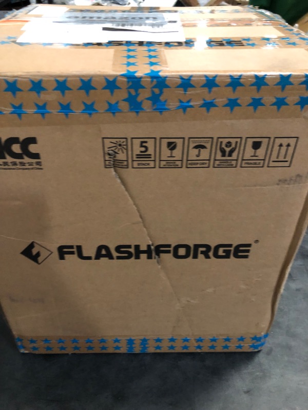 Photo 1 of FLASHFORGE Adventurer 5M 3D Printer with Fully Auto Leveling, Max 600mm/s High Speed Printing, 280°C Direct Extruder with 3S Detachable Nozzle, Core XY All Metal Structure, Print Size 220x220x220mm