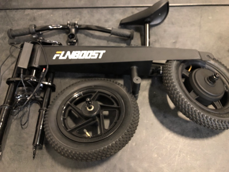 Photo 1 of K2 Electric Balance Bike for Kids, 12 inch Pneumatic Tire Kids Electric Bike, 150W Peak Motor 24V/2AH Battery, Range 6 Miles, Suspension Fork, Adjustable Seat, Electric Motorcycle for Kids Ages 3-8