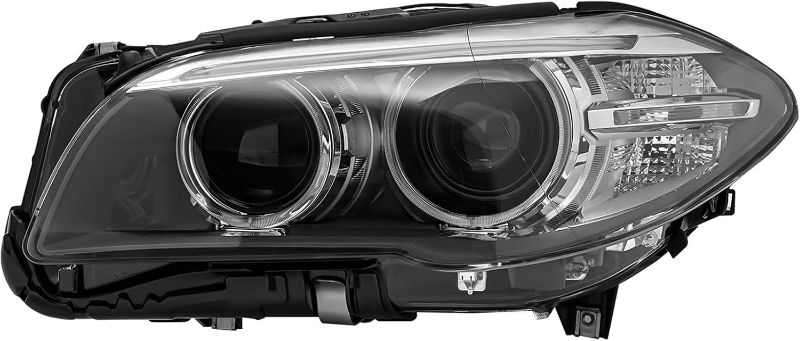 Photo 1 of Headlight Assembly for BMW 5 Series F10/F18 2014-2017 Direct Replacement Headlamp, Front Left Side Head Light Driver Side Headlight