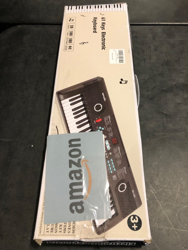 Photo 1 of 61 keys keyboard piano, Electronic Digital Piano with Built-In Speaker Microphone, Portable Keyboard Gift Teaching for Beginners, electric piano for kids