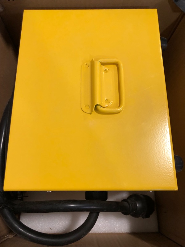 Photo 1 of 30-Amp Portable Power Center, Split 240VAC Input into 2 Separate 120VAC Output, A&B Zone Independent Control with 2 Mini Voltmeter and Ammeter