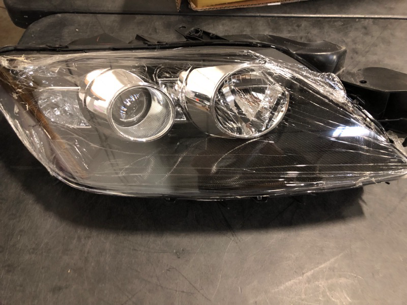 Photo 1 of PERDE Projector Headlights Compatible with Mazda CX-7 2007-2011 Chrome Housing Halogen Passengers Side ONLY