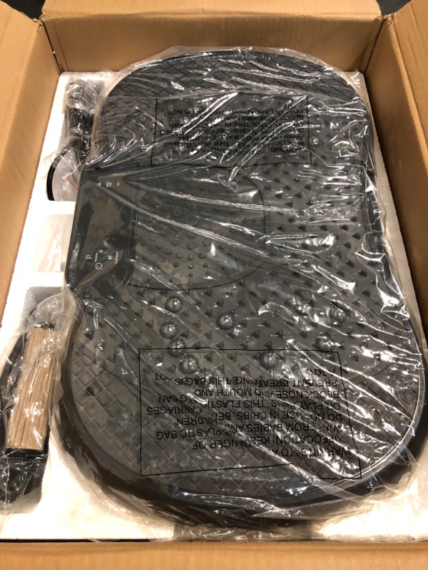 Photo 1 of Vibration Plate Exercise Machine Lymphatic Drainage, Full Body Shaking Workout Vibrating Plate Weight Loss, 199 Adjustable Speeds 450 Lbs Capacity Fitness Platform for Women Men