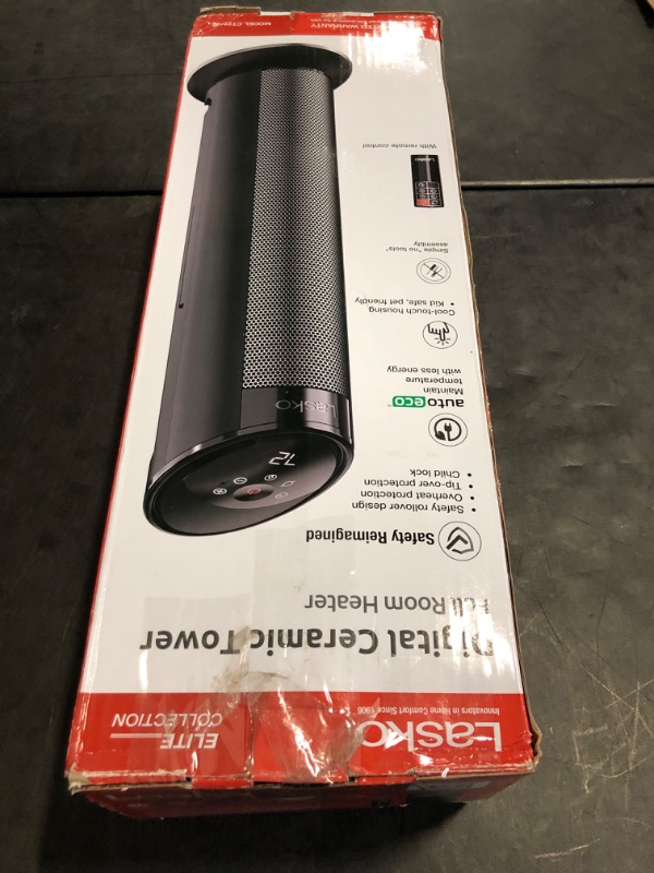 Photo 1 of Lasko 22" Ceramic Tower Heater with Remote Control