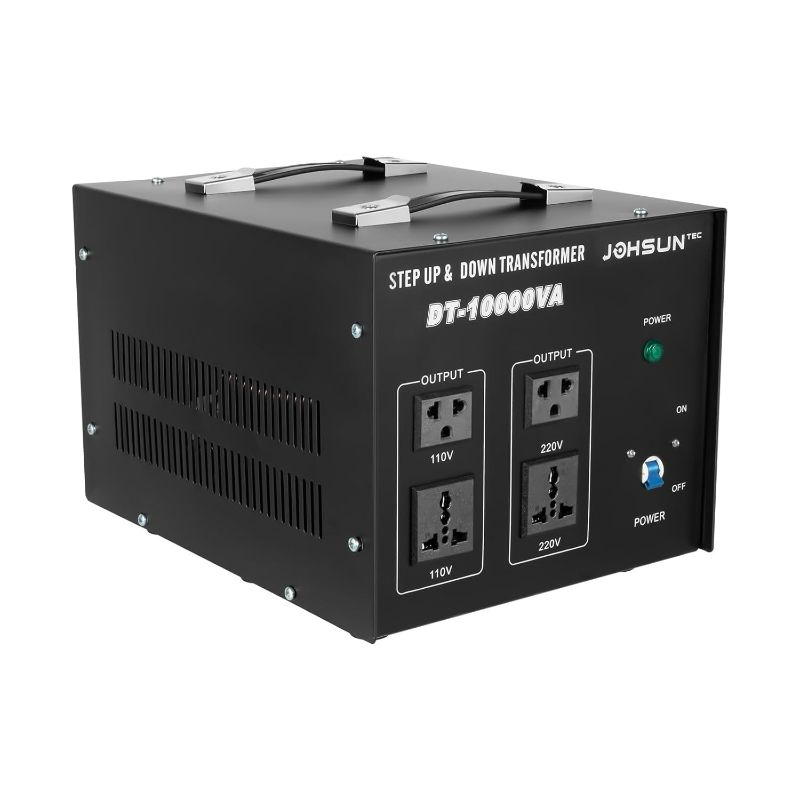 Photo 1 of ST-10000 Heavy Duty Voltage Transformer Voltage Converter 110V to 220V Step Up/Down Transformer Voltage Converter