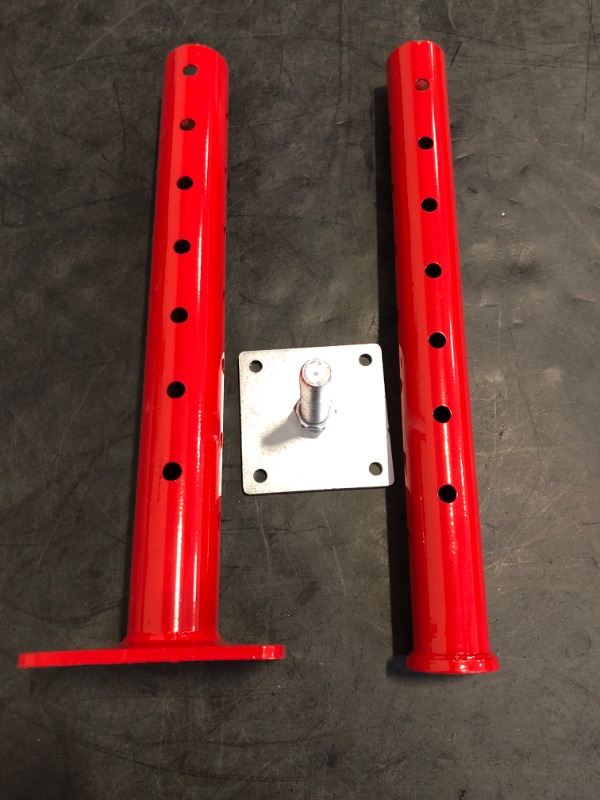 Photo 1 of 4 PCS Basement Floor Jack,House Jacks for Leveling,18.5-34.6" Adjustable Height Range,Load Capacity Up to 4400 lb(Each),Telescoping Jack for Temporary Support