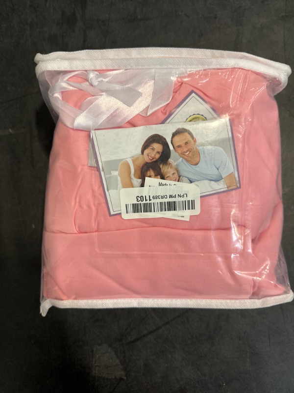 Photo 1 of Best Season 3 Piece Bed Sheet Set (Twin,Peach Pink) 1 Flat Sheet,1 Fitted Sheet and 1 Pillow Cases,100% Brushed Microfiber 1800 Luxury Bedding,Deep Pockets,Extra Soft & Fade Resistant