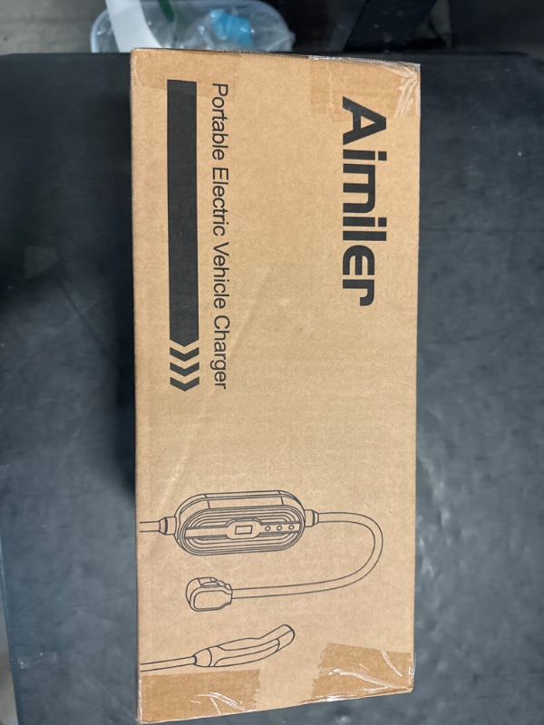 Photo 1 of AIMILER Level 2 Electric Car(EV) Charger(WiFi APP) for NACS Connector Cars, for Tesla Model X/Y/3/S/Cybertruck, 240V, 32 Amp, NEMA 14-50 Plug, 25ft ETL Listed Tesla Mobile Wall Charger Charging Cable